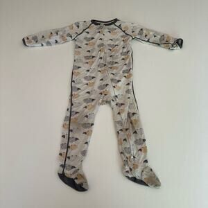 Sweet Bamboo Hedgehog Footie